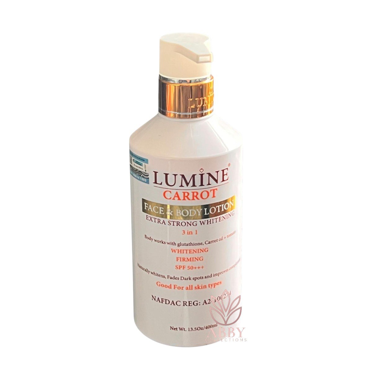 Lumine Carrot Face & Body Lotion 400ml-Photoroom Lumine Carrot Face & Body Lotion - Image 1