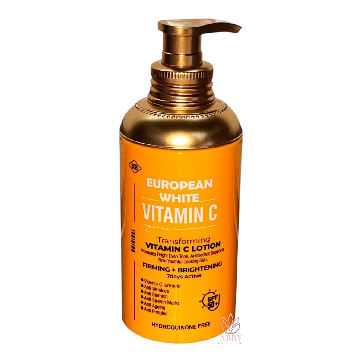European White Vitamin C Transforming Vitamin C Body Lotion 500ml European White Vitamin C Transforming Vitamin C Body Lotion - Image 1