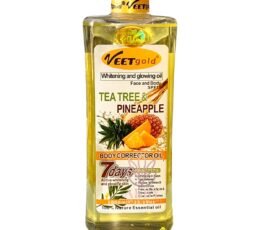 Veet gold Tea Tree & Pineapple Body Corrector Oil SPF15