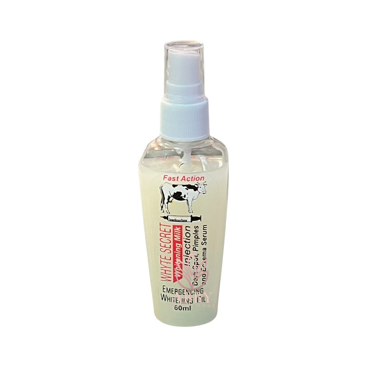 White Secret Emergency Goat Milk Injection Whitening Oil & Serum 60ml White Secret Emergency Goat Milk Injection Whitening Oil/Serum - Image 1
