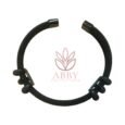 Men’s Black Silicone Bracelet