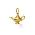Stainless Steel Jug Pendants, Real 18K Gold Plated