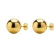 18K gold plated Stainless steel earrings, Intensity (water proof)
