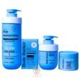 Clini-Tone Deep Moisturizing Glow Set (1000ml Wash + 400ml Lotion + 200g Soap + 300g Bath Scrub)