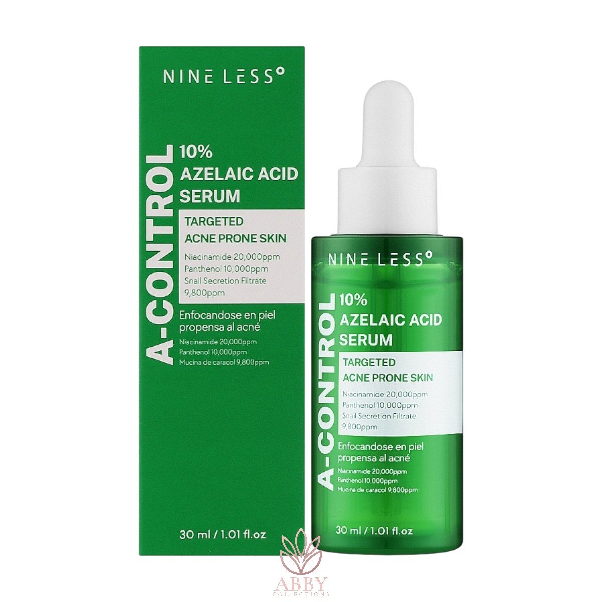 glutf..-Photoroom (2) NINELESS A-Control 10% Azelaic Acid Serum 30ml - Image 1