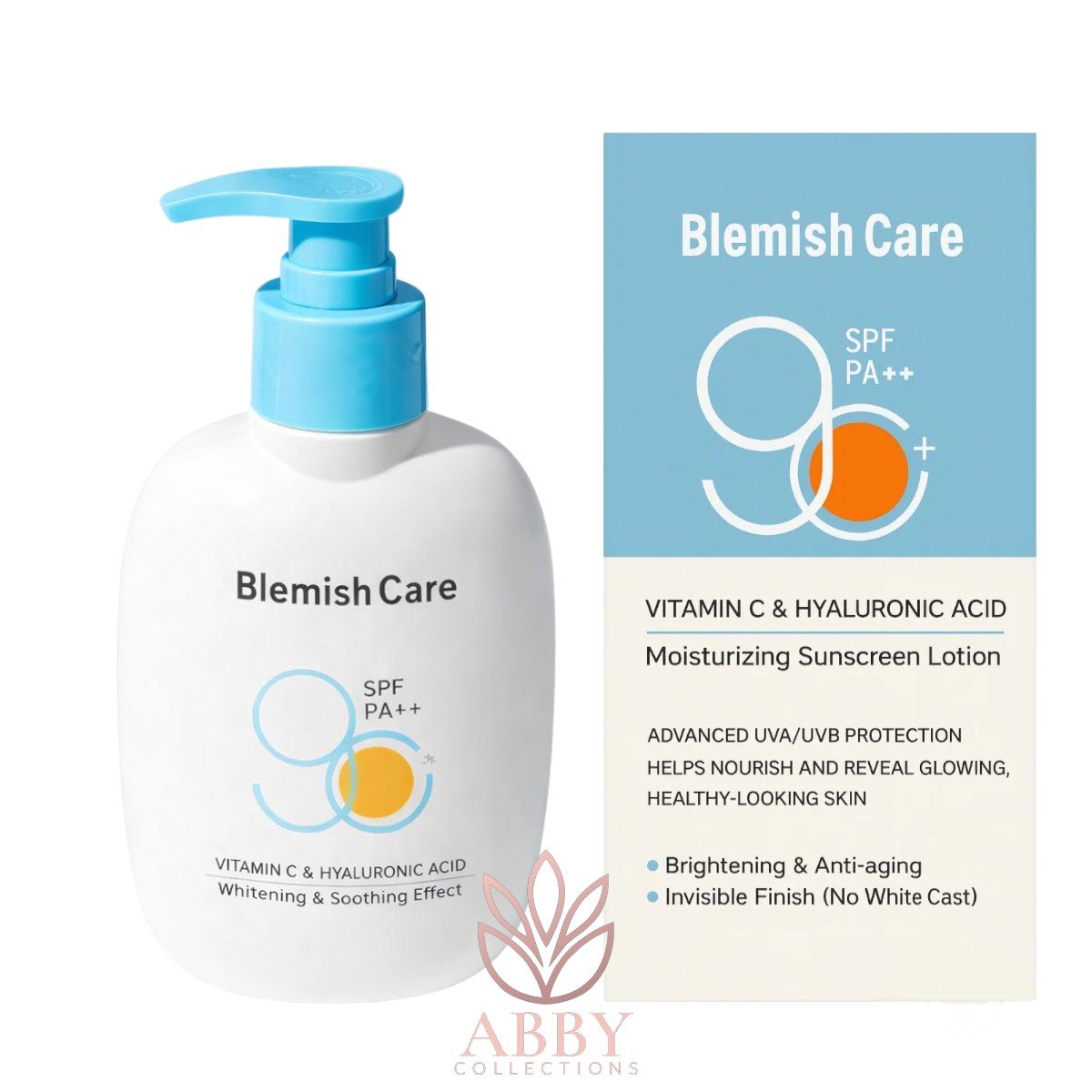 gg-Photoroom (1) Vitamin C & Hyaluronic Acid Blemish-Care Moisturizing Sunscreen SPF 90 180ml - Image 1
