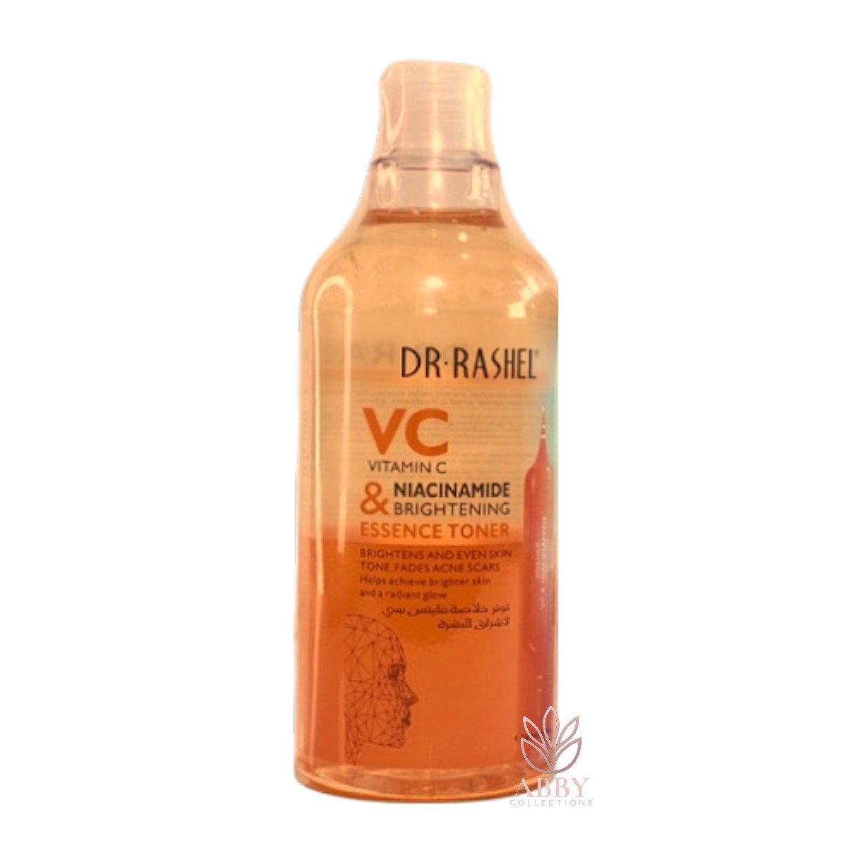 transparent-Photoroom (11) Dr Rashel Vitamin C & Niacinamide Brightening Essence Toner 500ml - Image 1