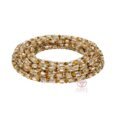 6-Piece Multicolour Crystal Stretch Waist Beads for Women – Elastic 40 cm