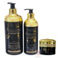 Easy Glow Lightening & Half Cast Skincare Set – Body Milk, Face Cream & Exfoliating Body Wash (3-Piece Set)