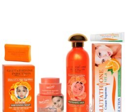 Glutathione & Vitamin A-C Face & Body Care Set (4-Piece)