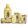 Gold Skin Argan Oil Clarifying Skincare Set – Shower Gel, Lotion, Body Cream & Soap (4-Piece Set)