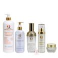 Flawless White Extra Fairness Lotion + Shower Milk Gel + Face Cream+ Oil + Serum (5Pcs)