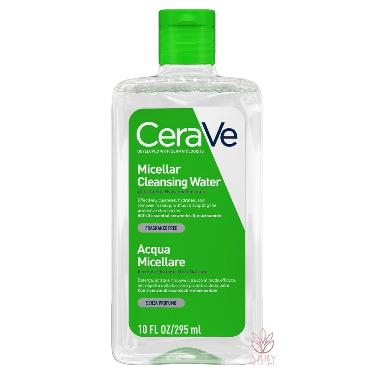 kjjh 💧CeraVe Micellar Cleansing Water Hydrating No-Rinse Cleanser 295ml - Image 1