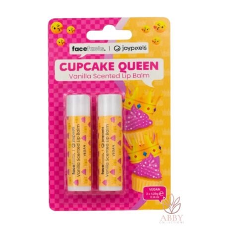 🧁 Face Facts Cupcake Queen Vanilla Scented Lip Balm 4.25ml