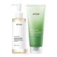 ANUA Double Cleansing Duo – Heartleaf Cleansing Oil & Foam 350ml