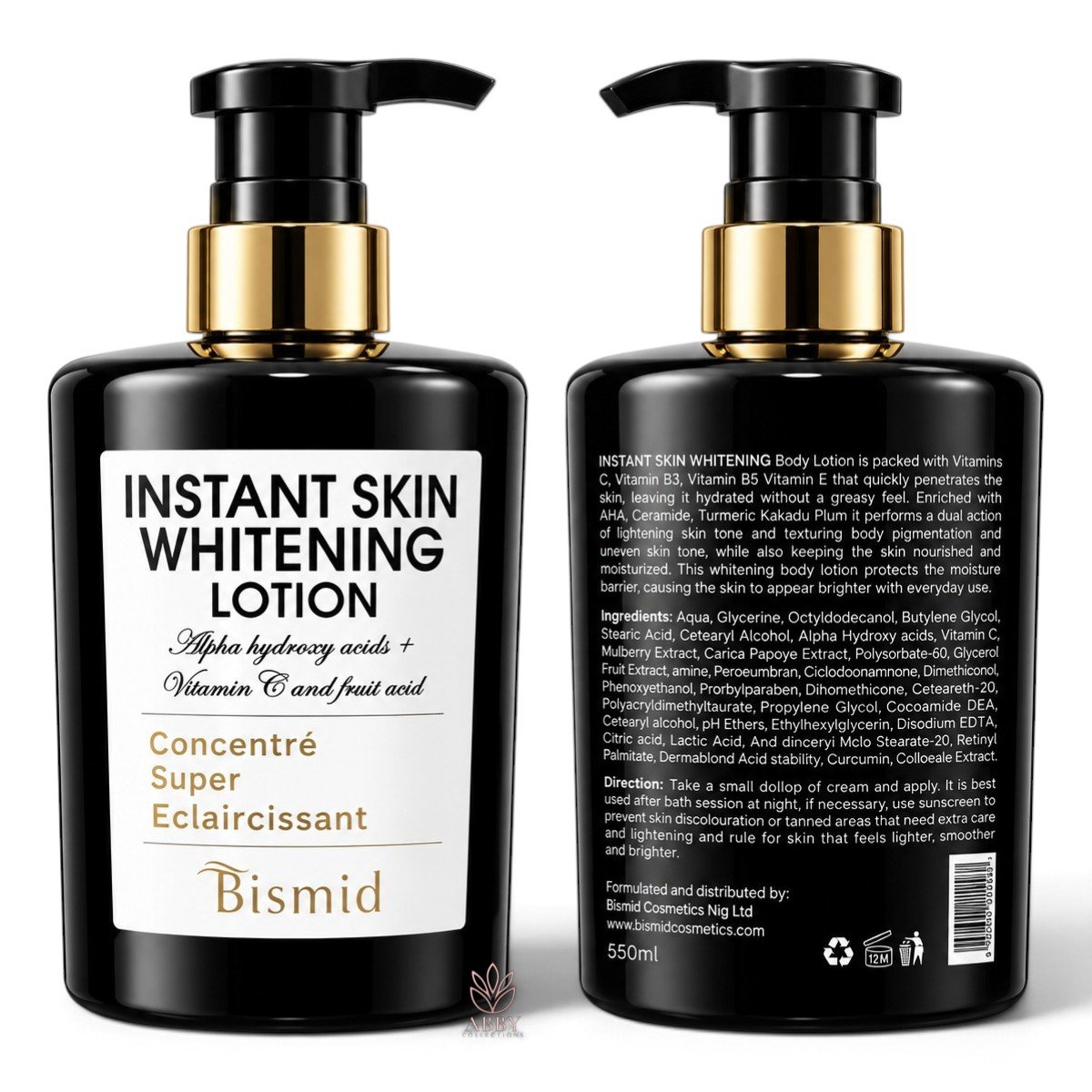 BIS (1) BISMID Instant Skin Brightening Lotion 550ml - Image 1