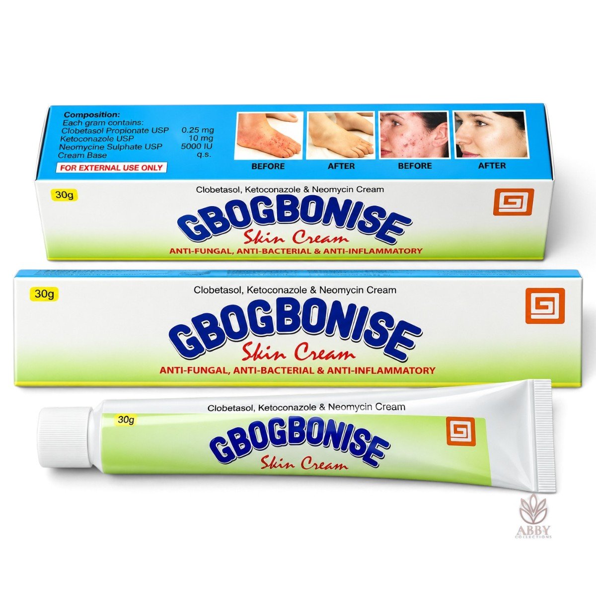 GBOGBO Gbogbonise Natural Herbal Skin Cream 30ml - Image 1