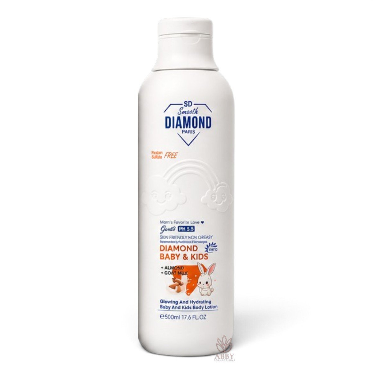 GLOW (17) Smooth Diamond Baby & Kids Body Lotion 500ml - Image 1