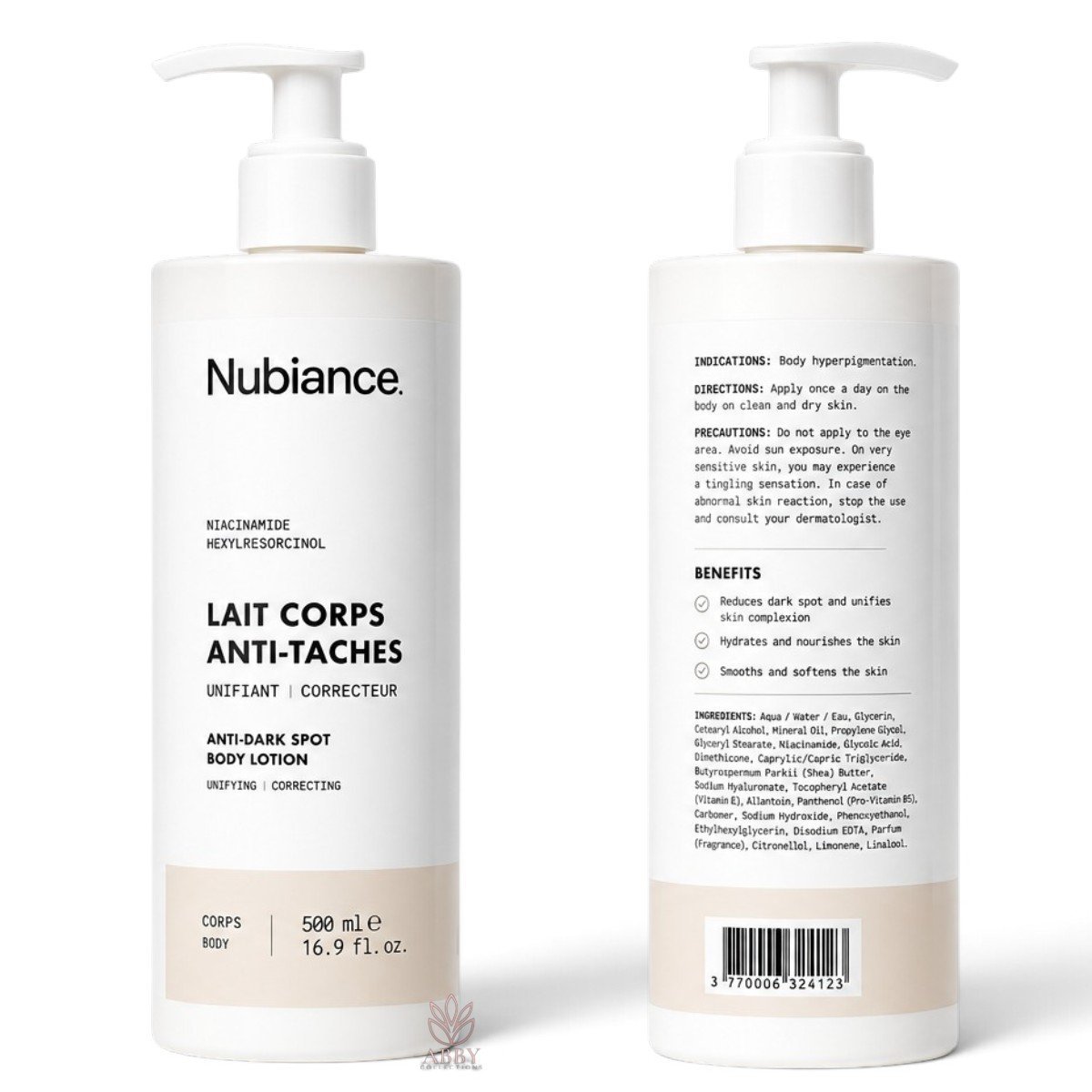 THE (7) Nubiance Anti-Dark Spot Body Lotion 500ml - Image 1
