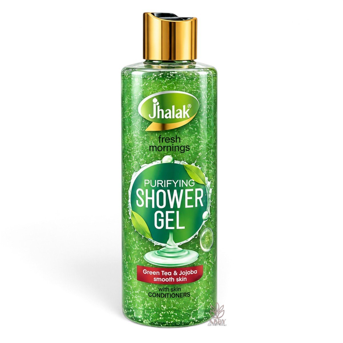 alpha (4) Jhalak Premium Purifying Shower Gel Green Tea & Jojoba 500ml - Image 1